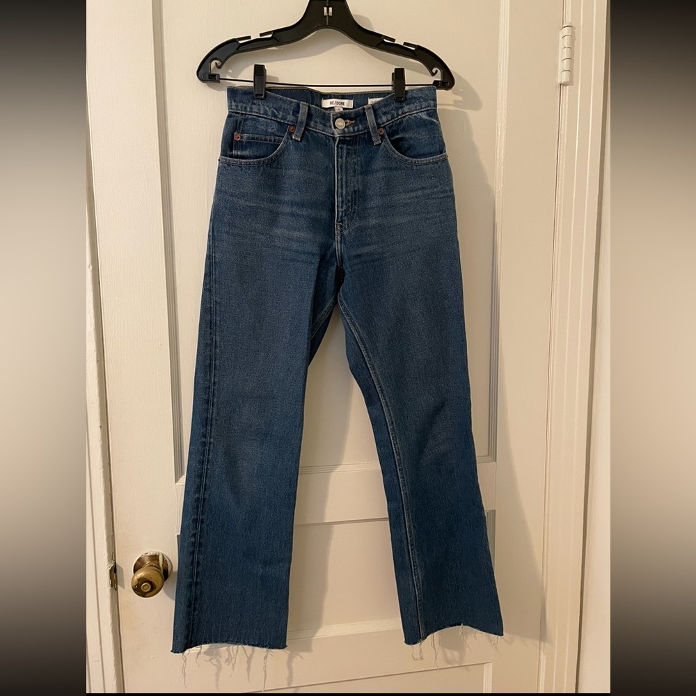 Re/Done denim rigid denim